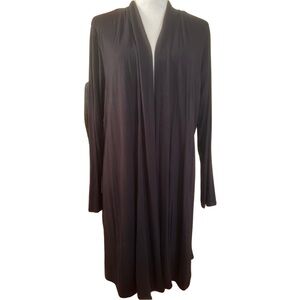 NWT Camille & Co (XL) Long Sleeve Knit Cardigan with Chiffon Back